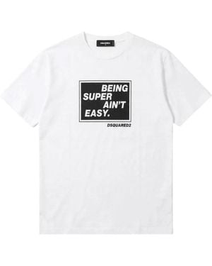 DSquared² T-Shirts - Blanc
