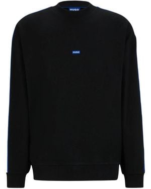 HUGO Round-Neck Knitwear - Negro