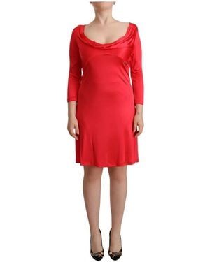 John Galliano Short Dresses - Red
