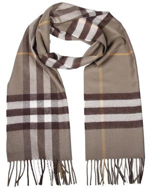 Burberry Winter Scarves - Grey