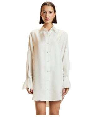 Cynthia Rowley Shirt Dresses - Bianco