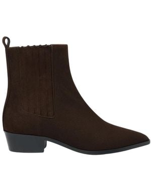 SCAROSSO Olivia Chelsea Boot - Braun
