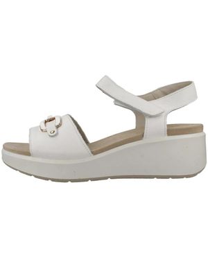 Imac Schoenen ,Wit ,Wedges - Metallic