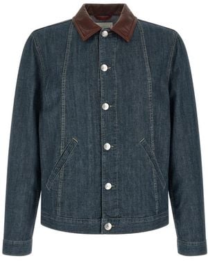 Brunello Cucinelli Denim Jackets - Blu