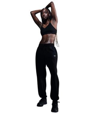 Nike Indy Light Support Padded Adjustable Sports Bra - Zwart