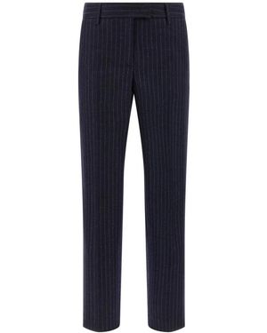 Alberto Biani Slim-Fit Trousers - Blue