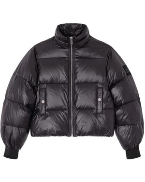 Ganni Down Jackets - Negro