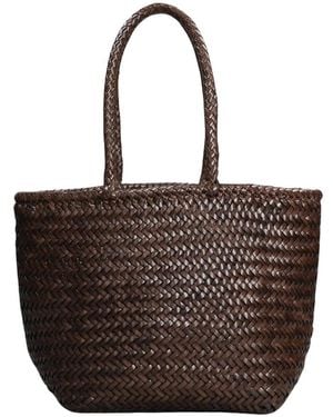 Dragon Diffusion Tote Bags - Marron