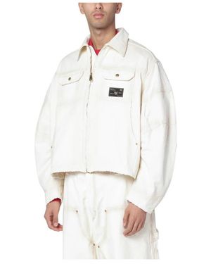 Willy Chavarria Stockton Work Jacket - Weiß
