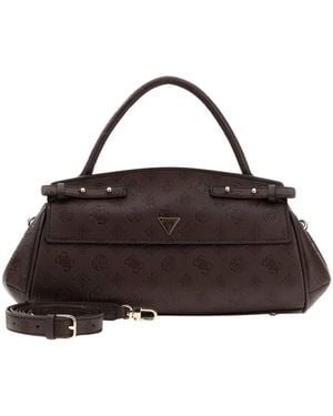 Guess Diana Henkeltasche Mit Überschlag - Braun