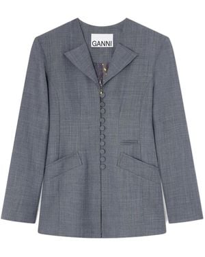 Ganni Blazers - Blu