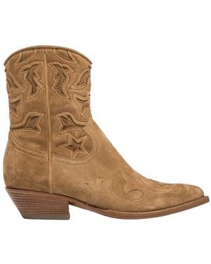 Buttero Cowboy Boots - Marrone