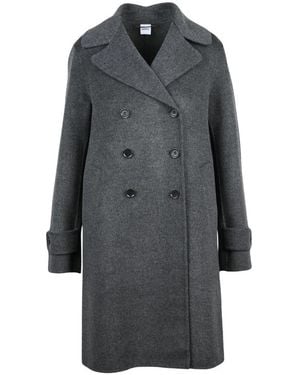 Aspesi Double-Breasted Coats - Gris