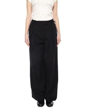 Minimum Wide Trousers - Negro