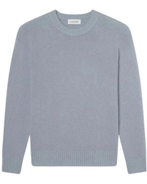 FRAME Round-Neck Knitwear - Grigio