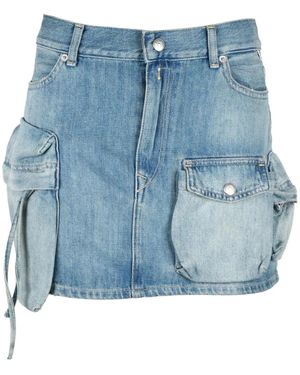 Replay Denim Skirts - Blu