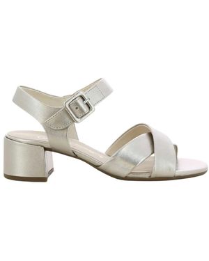 Gabor High Heel Sandals - Blanco