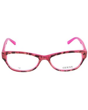 Guess Accessoires ,Veelkleurig ,Gugu 237674Ac-P Cat-Eye Brillen - Rood