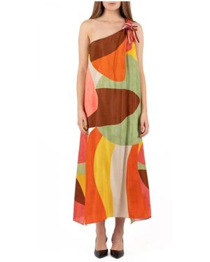 Hanita Midi Dresses - Arancione