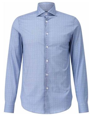 Fedeli Casual Shirts - Blue