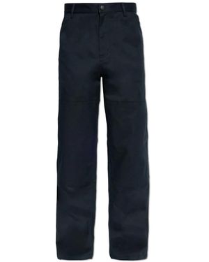 Moncler Straight Trousers - Blu