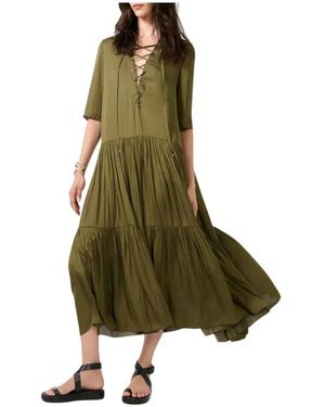 Barbara Bui Bui Kleid E26 - Grün
