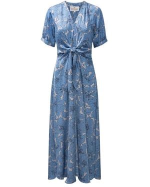 Karmamia Midi-Kleider - Blau