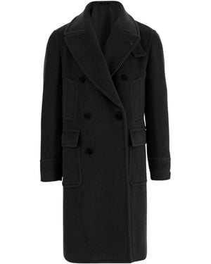 Tagliatore Jassen ,Zwart ,Wol C-Sherry Coat