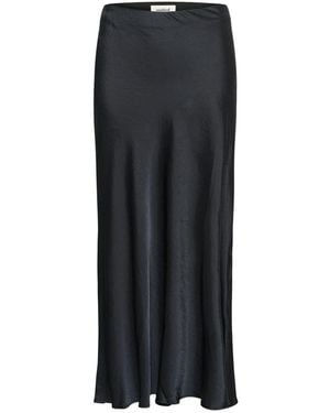 Soaked In Luxury Maxi Skirts - Negro