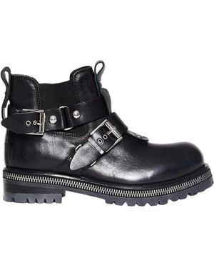 Dondup Schoenen ,Zwart ,Winter Waterdichte Laarzen