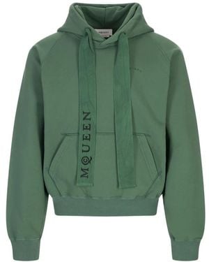 McQueen Hoodies - Green