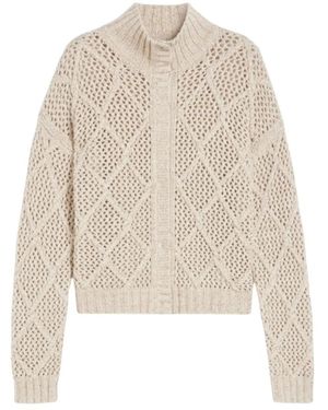 Max Mara Cardigans - Blanco