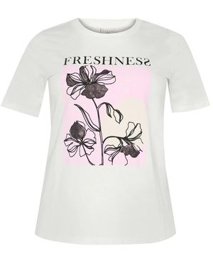 Kaffe T-Shirts - Bianco