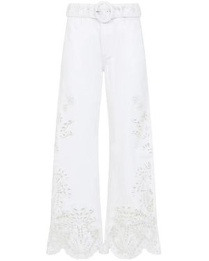 FARM Rio Boho Beauty Pants - White