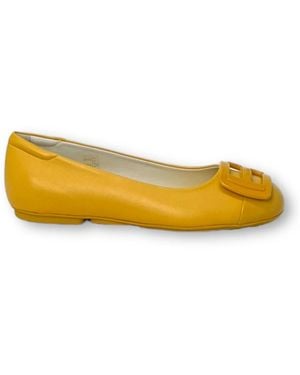 Hogan Ballerina Shoes - Yellow