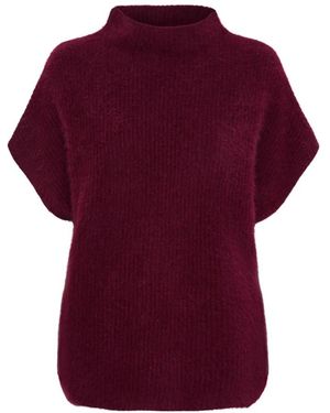 Btfcph Truien & Vesten ,Rood ,Wol Gebreide Kleding - Paars