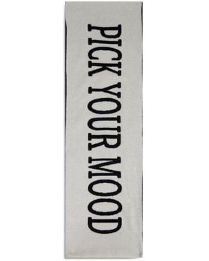 Alberta Ferretti Winter Scarves - Black