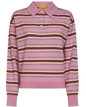 Guest In Residence Sprinkle Combo Polo - Pink