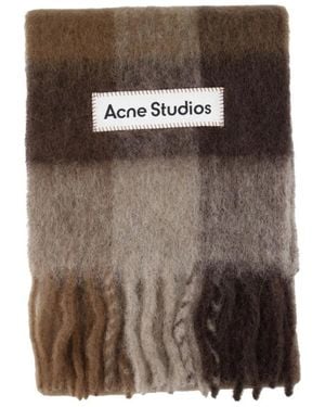 Acne Studios Winter Scarves - Marrone
