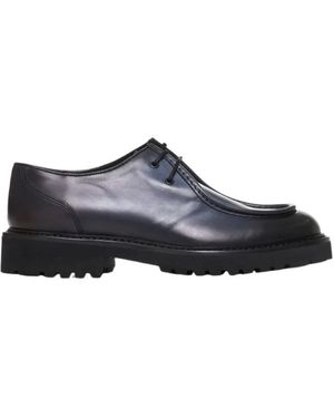 Doucal's Laced Shoes - Blue