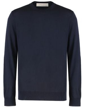Golden Goose Round-Neck Knitwear - Bleu