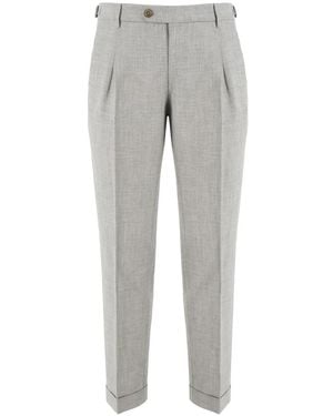 BERWICK  1707 Suit Trousers - Grey