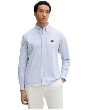 KENZO Casual Hemden - Blauw
