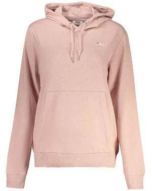Fila Hoodies & Sweatvesten ,Roze ,Katoen Lierna Hoodie