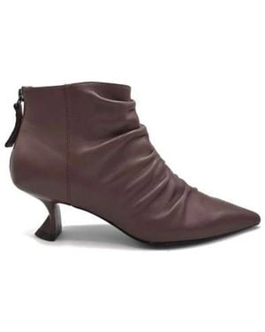 Jeannot Heeled Boots - Marron
