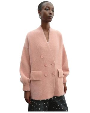 Akep Picot Coat - Roze
