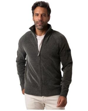Rrd Velvet Rave Full Zip Strick - Schwarz