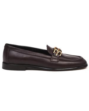 Baldinini Lederslipper - Schwarz