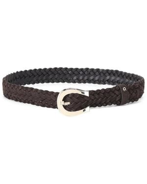Aigner Fashion Gürtel 3 Cm - Schwarz