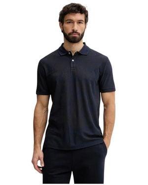 Guess Polo Met Bloemenjacquard - Zwart